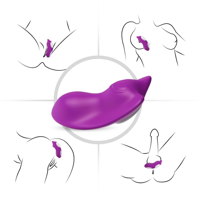 ARMONY - BUTTERFLY WEARABLE PANTIES VIBRATOR REMOTE CONTROL PINK - NOCTURNA DESIRES