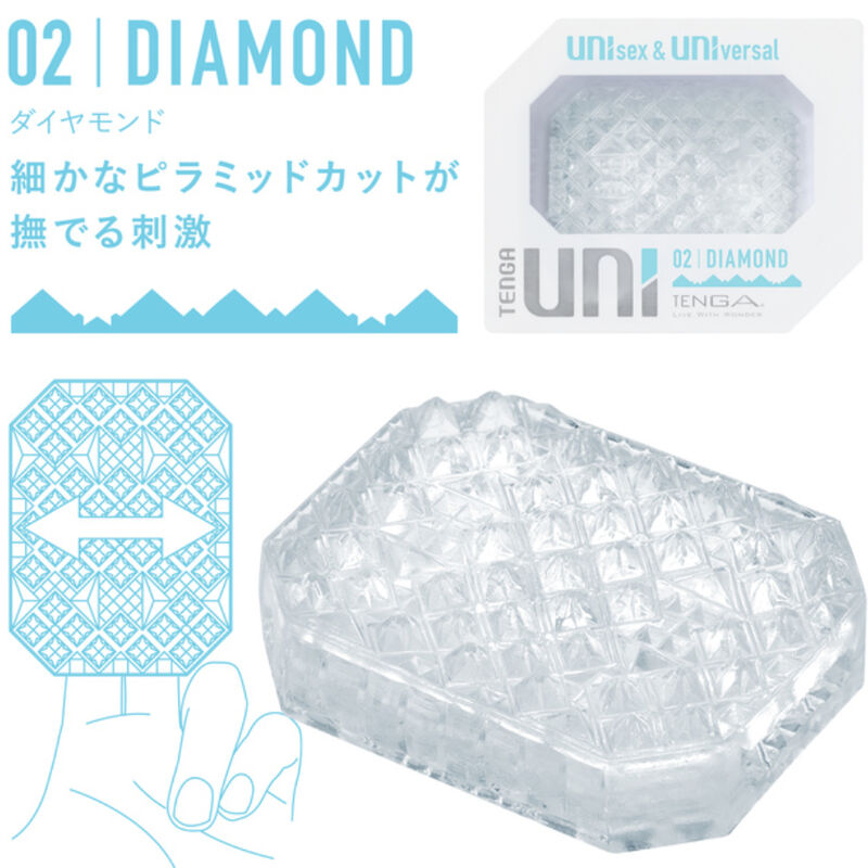 TENGA - UNI VARIETY MASTURBATOR THIMBLE PACK 4 UNITS - NOCTURNA DESIRES