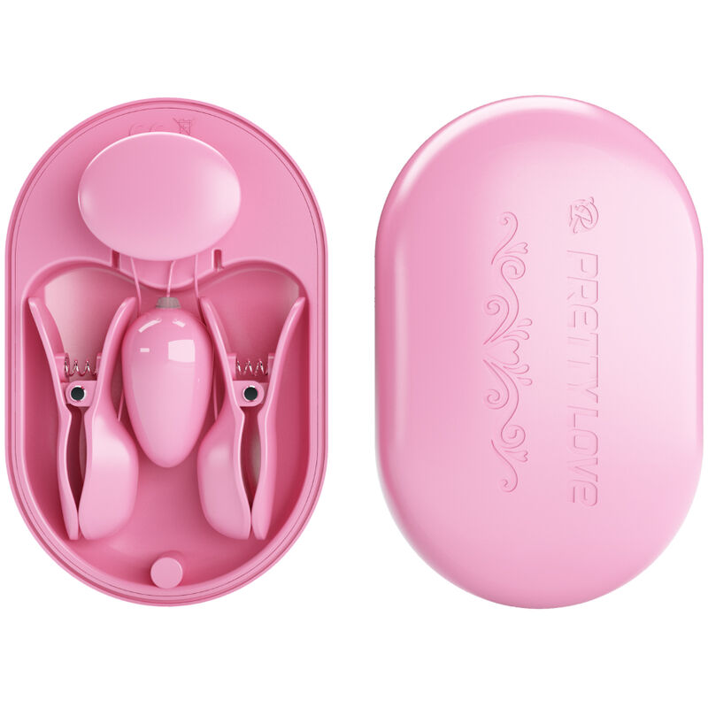 PRETTY LOVE - SURPRISE BOX PINK ELECTRO STIMULATION TWEEZERS - NOCTURNA DESIRES