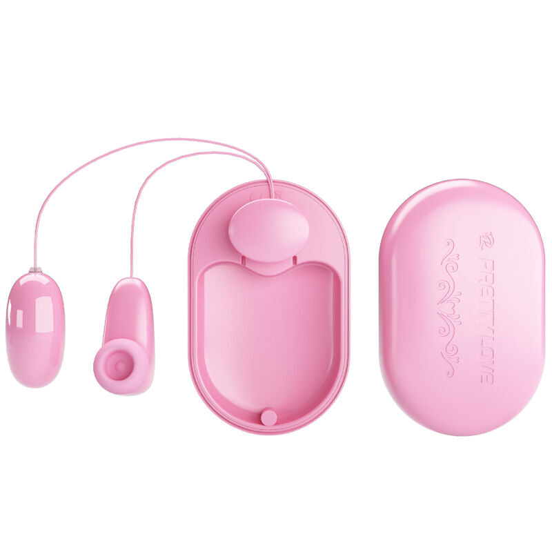 PRETTY LOVE - MAGIC BOX VIBRATING BULLET & PINK STIMULATOR - NOCTURNA DESIRES