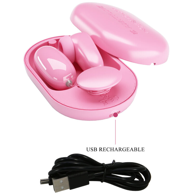 PRETTY LOVE - MAGIC BOX VIBRATING BULLET & PINK STIMULATOR - NOCTURNA DESIRES