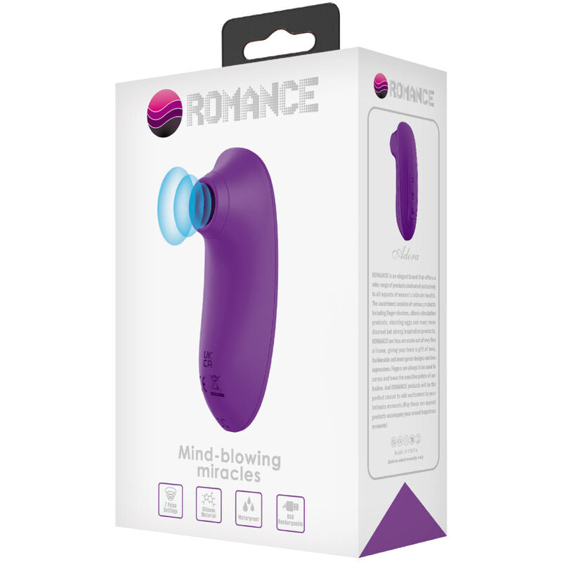 ROMANCE - ADORA MINI VIOLET CLITORIS SUCKER - NOCTURNA DESIRES