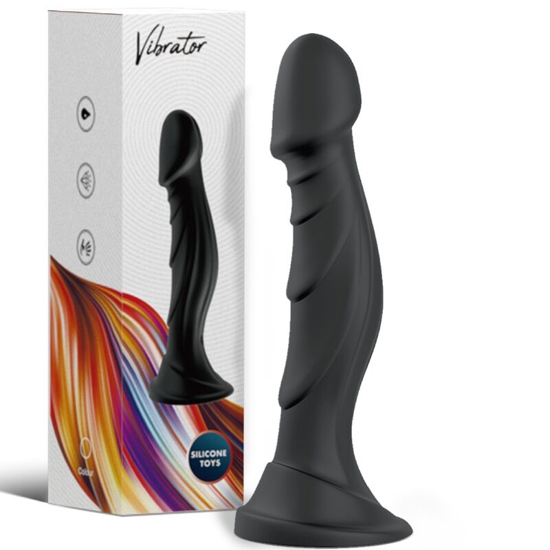 ARMONY - DILDO VIBRATOR & ANAL PLUG REMOTE CONTROL BLACK - NOCTURNA DESIRES