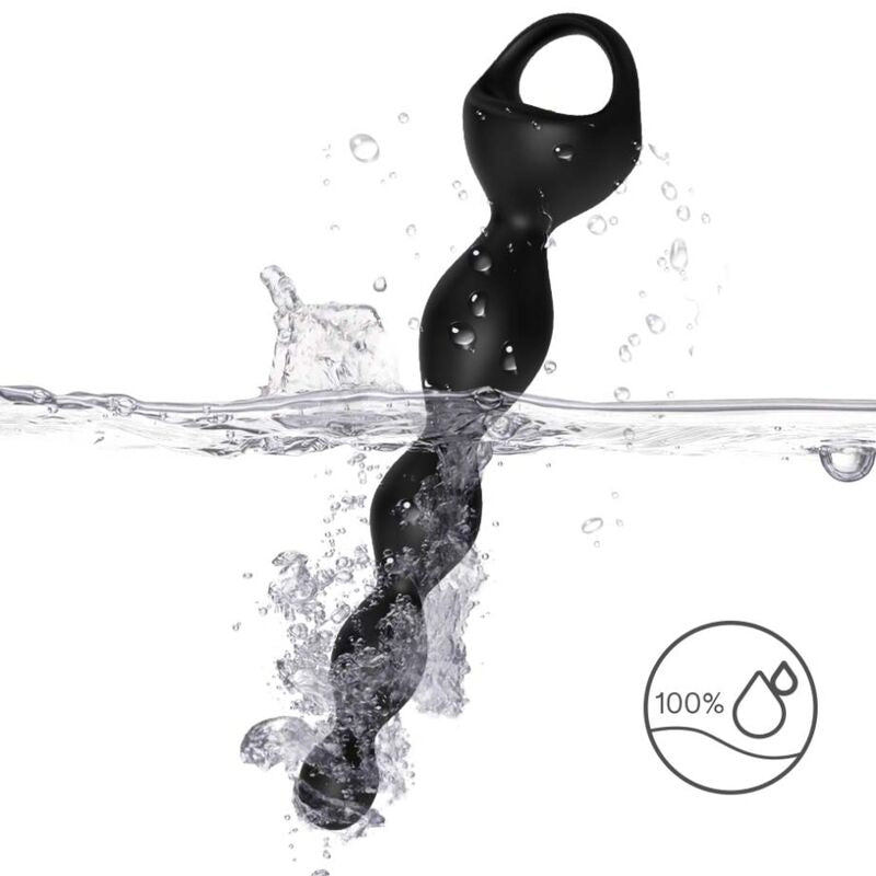 ARMONY - VIBRATOR FINGER ANAL PLUG BLACK - NOCTURNA DESIRES
