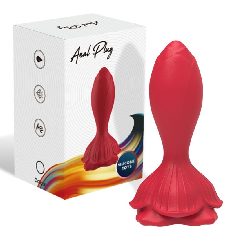 ARMONY - PINK VIBRATOR & ANAL PLUG SMALL REMOTE CONTROL RED - NOCTURNA DESIRES