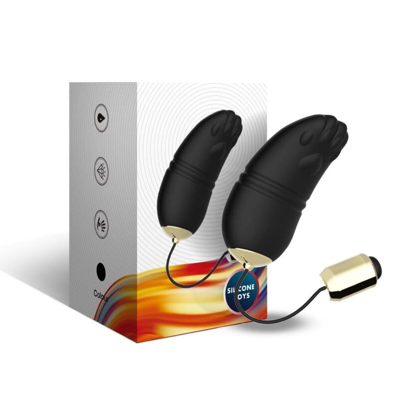 ARMONY - KITTY EGG VIBRATOR G-SPOT REMOTE CONTROL BLACK - NOCTURNA DESIRES