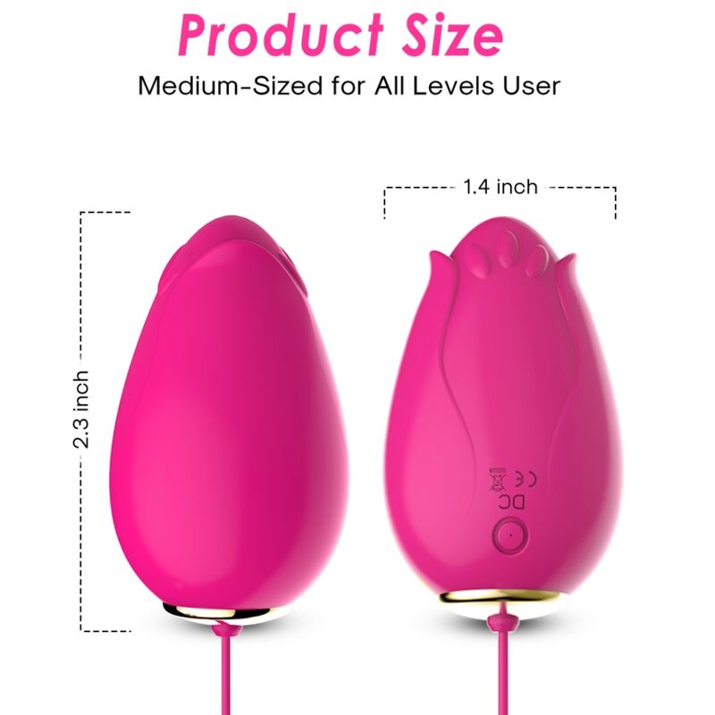 ARMONY - MANDALA EGG VIBRATOR G-SPOT REMOTE CONTROL FUCHSIA - NOCTURNA DESIRES