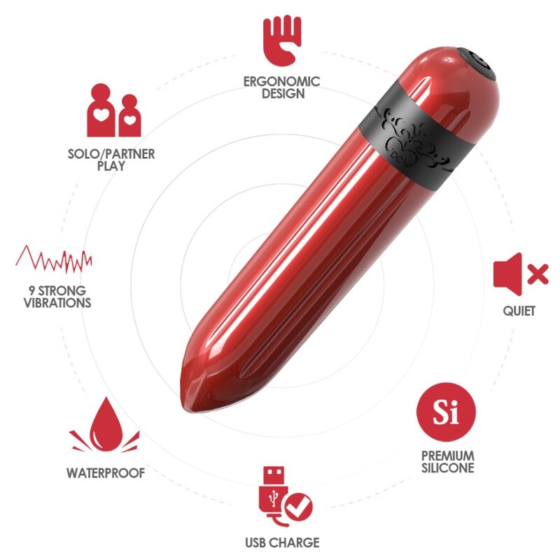 ARMONY - ROCKET VIBRATOR BULLET FUCHSIA - NOCTURNA DESIRES