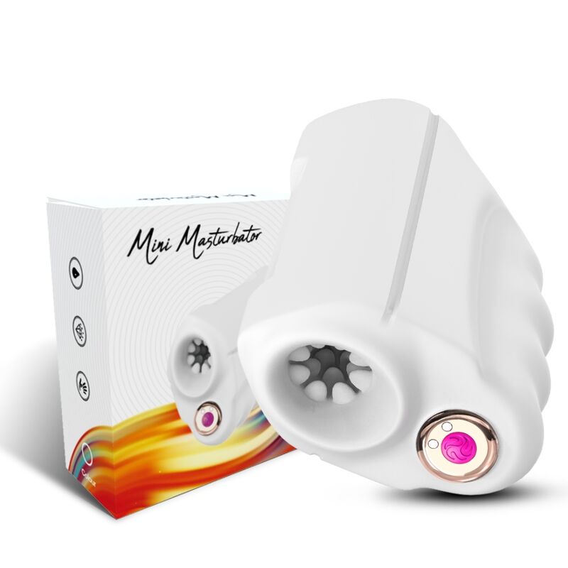 ARMONY - MASTER MASTURBATOR & VIBRATOR WHITE - NOCTURNA DESIRES