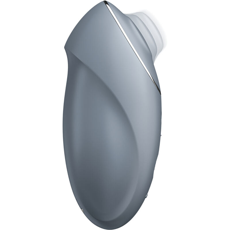 SATISFYER - TAP & CLIMAX 1 LAY-ON VIBRATOR GREY - NOCTURNA DESIRES