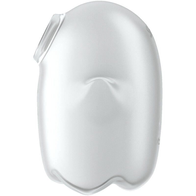 SATISFYER - GLOWING GHOST AIR PULSE & VIBRATOR WHITE - NOCTURNA DESIRES
