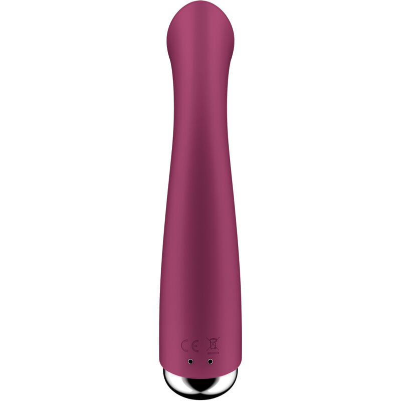 SATISFYER - SPINNING G-SPORT 1 ROTATOR VIBRATOR RED - NOCTURNA DESIRES