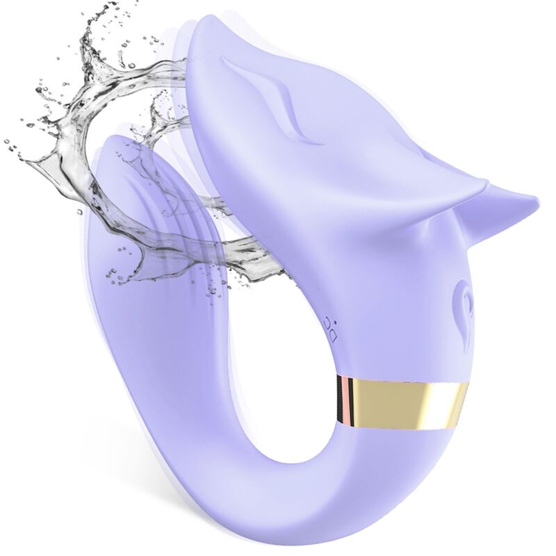 ARMONY - FOX VIBRATOR FOR COUPLES REMOTE CONTROL PURPLE - NOCTURNA DESIRES