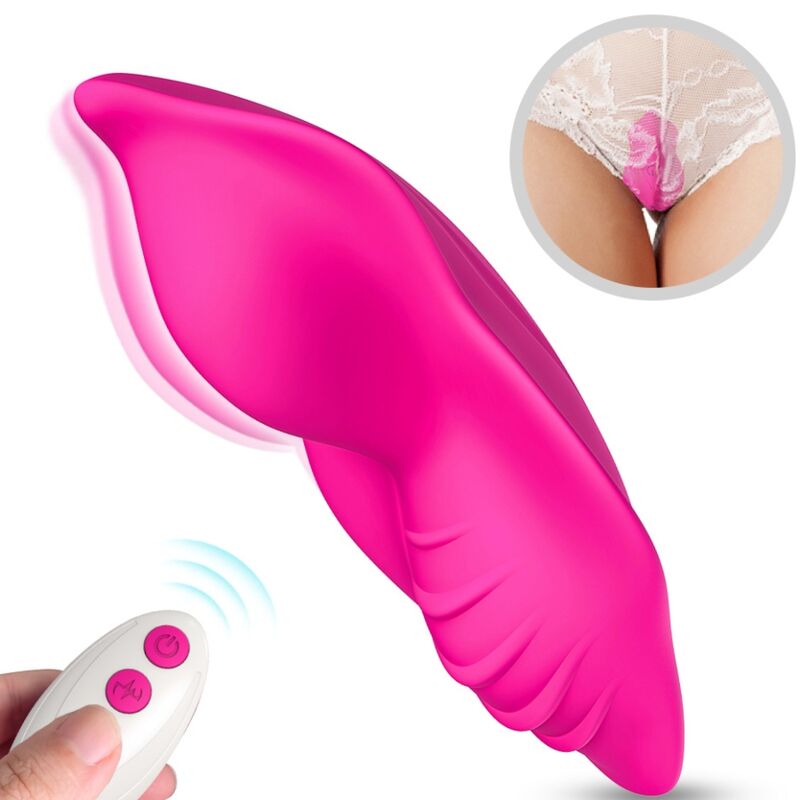 ARMONY - WHISPER WEARABLE PANTIES VIBRATOR REMOTE CONTROL FUCHSIA - NOCTURNA DESIRES