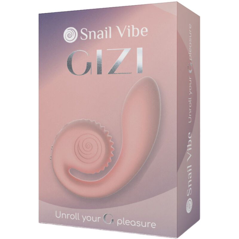 SNAIL VIBE - GIZI DUAL STIMULATOR PINK - NOCTURNA DESIRES
