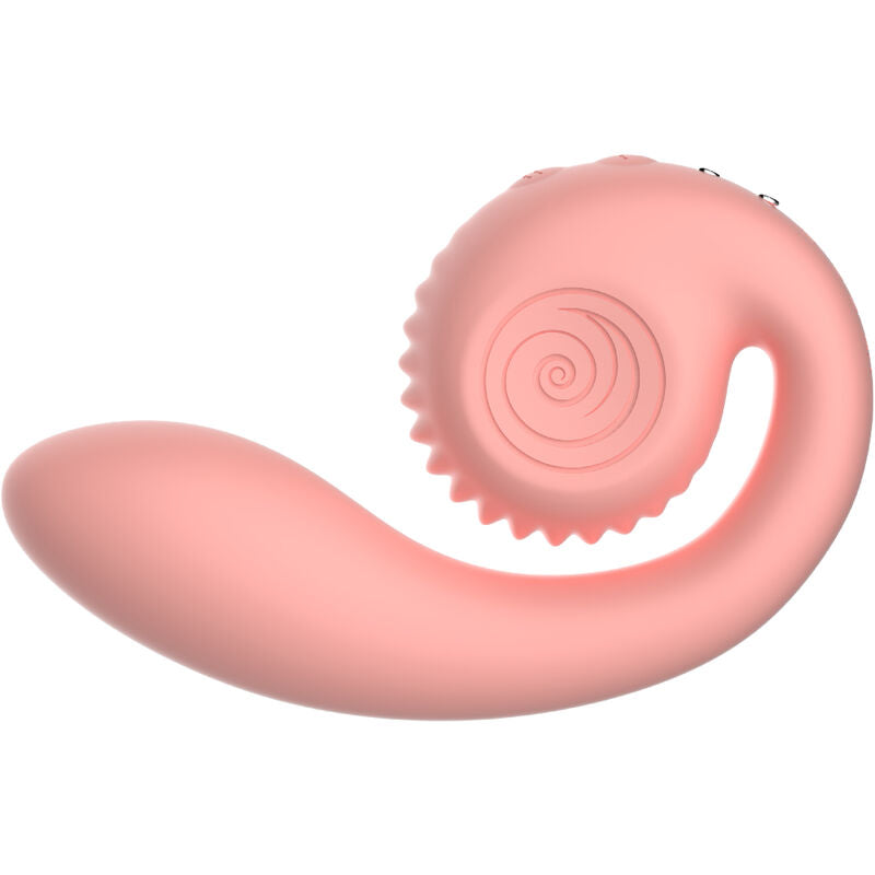 SNAIL VIBE - GIZI DUAL STIMULATOR PINK - NOCTURNA DESIRES