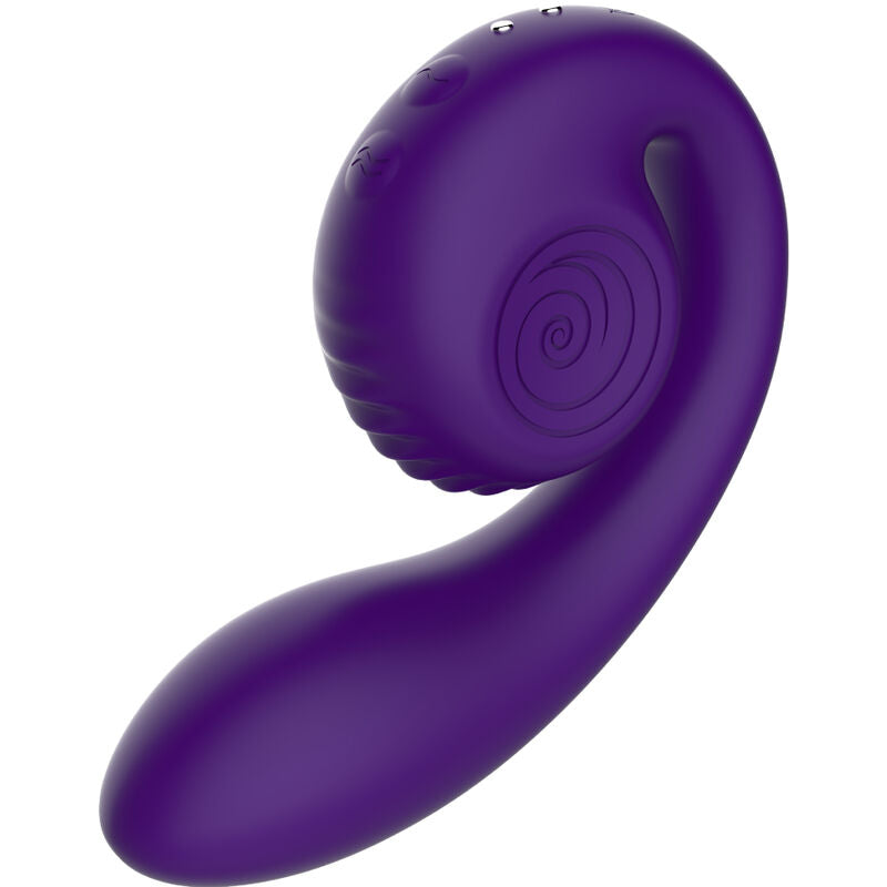 SNAIL VIBE - GIZI DUAL STIMULATOR PURPLE - NOCTURNA DESIRES