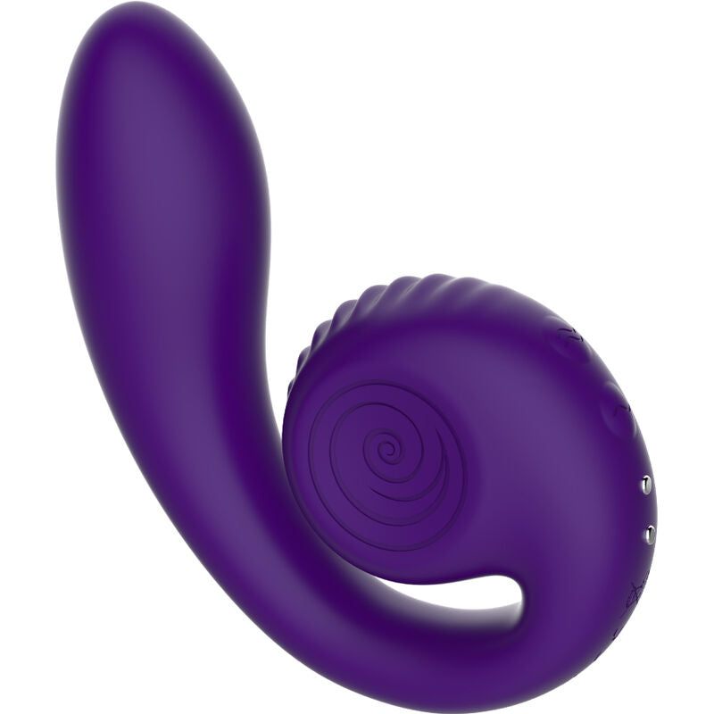 SNAIL VIBE - GIZI DUAL STIMULATOR PURPLE - NOCTURNA DESIRES