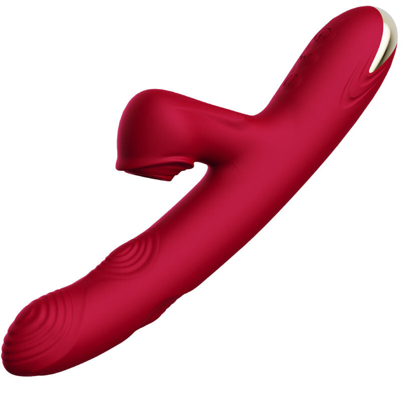 ARMONY - BUMP VIBRATOR & SUCTION CUP MODEL 1 BURGUNDY - NOCTURNA DESIRES