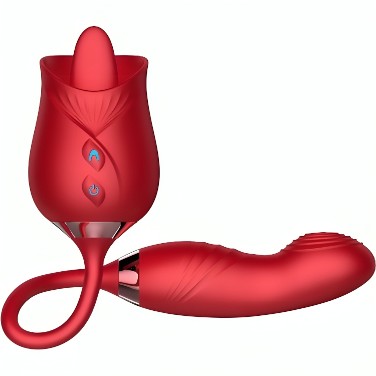 ARMONY - DELIGHT FLOWER VIBRATOR & BUMPING WITH RED TONGUE - NOCTURNA DESIRES