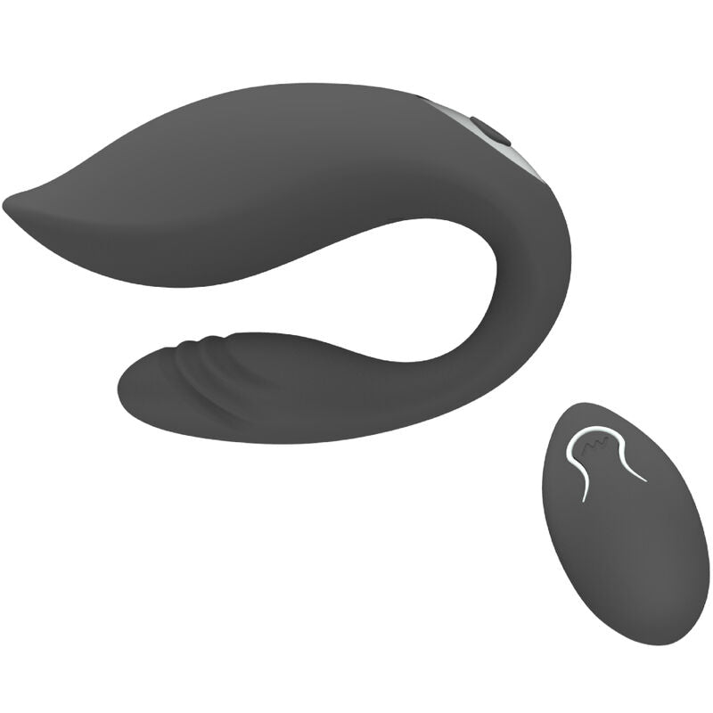 ARMONY - MARTHA VIBRATOR FOR COUPLES BLACK REMOTE CONTROL - NOCTURNA DESIRES