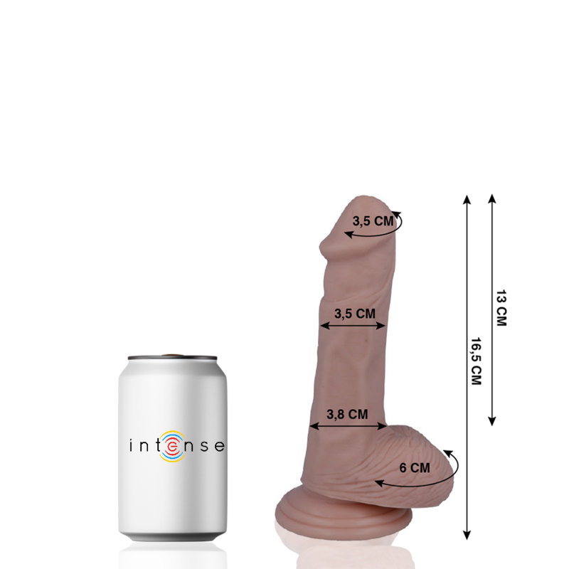 MR INTENSE - 5 REALISTIC COCK 16.5 CM -O- 3.5 CM MR. INTENSE NOCTURNA DESIRES