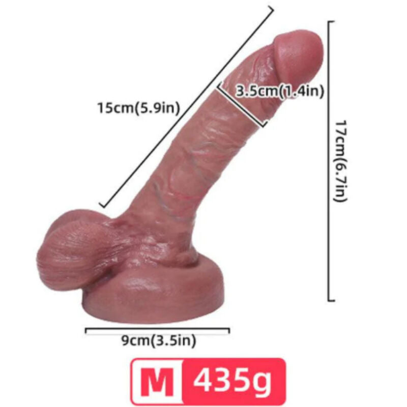 ARMONY - REALISTIC LIQUID SILICONE DILDO 15 CM - NOCTURNA DESIRES