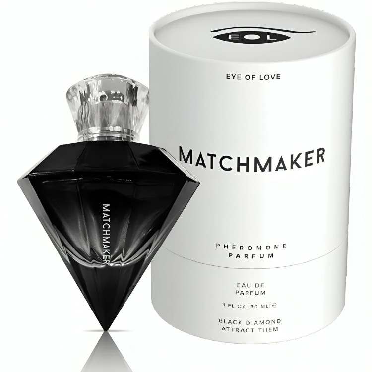 EYE OF LOVE - MATCHMAKER BLACK DIAMOND PERFUME PHEROMONES FOR BOTH 30 ML - NOCTURNA DESIRES