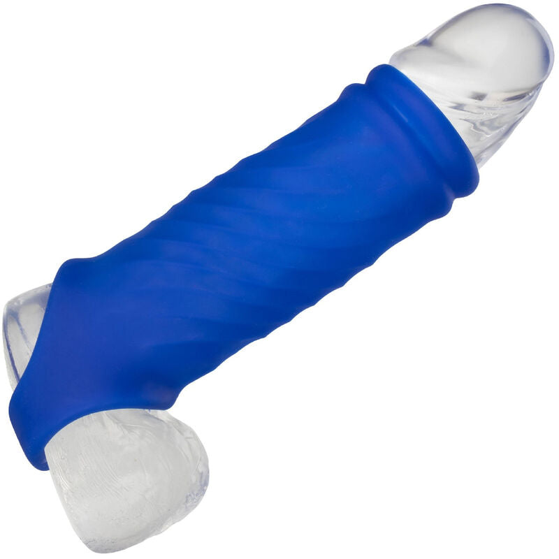 CALEXOTICS - ADMIRAL WAVE PENIS COVER LIQUID SILICONE BLUE - NOCTURNA DESIRES