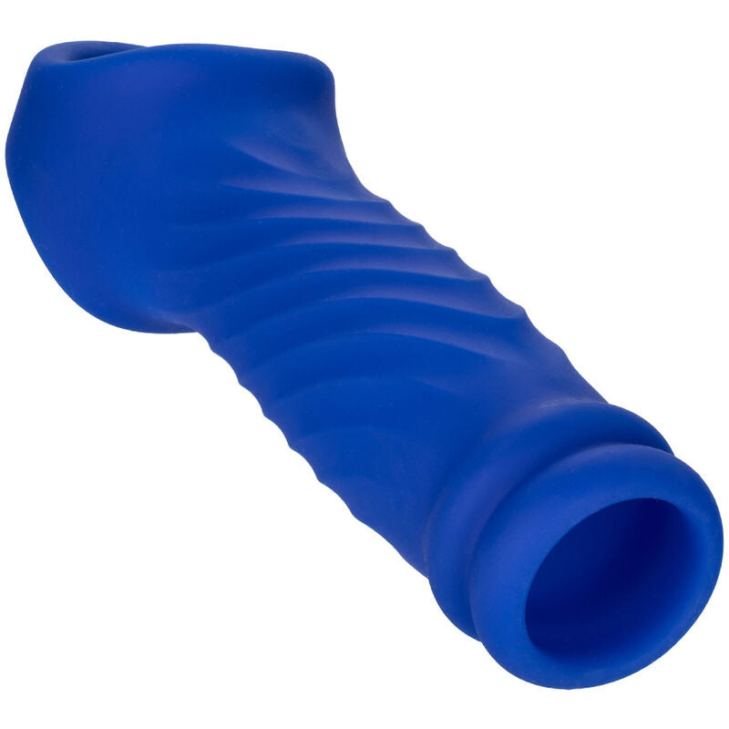 CALEXOTICS - ADMIRAL WAVE PENIS COVER LIQUID SILICONE BLUE - NOCTURNA DESIRES