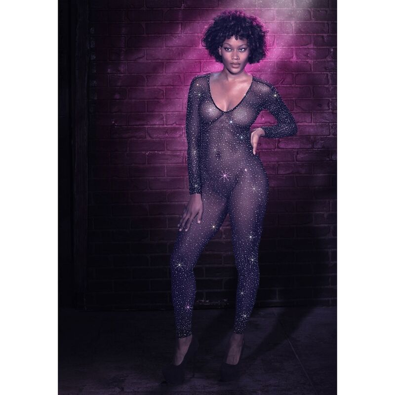 CALEXOTICS - RADIANCE CROTCHLESS FULL BODYSUIT RHINE - NOCTURNA DESIRES