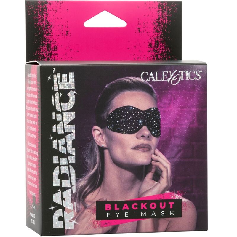CALEXOTICS - RADIANCE BLACKOUT RHINE EYE MASK - NOCTURNA DESIRES