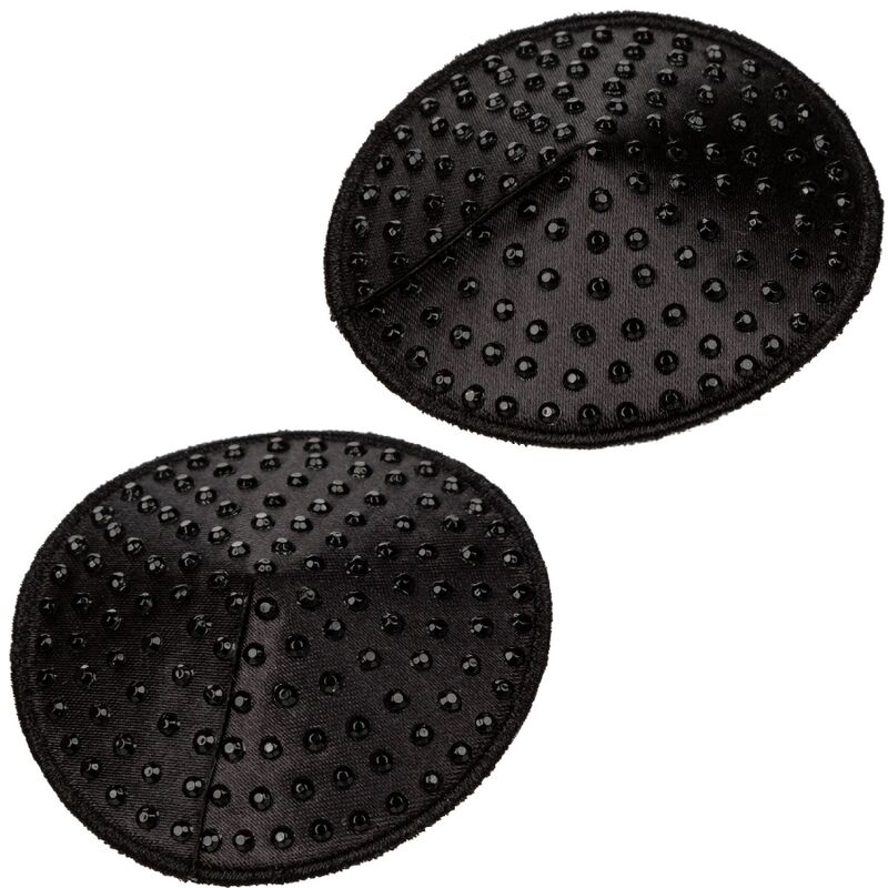 CALEXOTICS - RADIANCE ROUND SHAPE JEWEL NIPPLE COVERS - NOCTURNA DESIRES