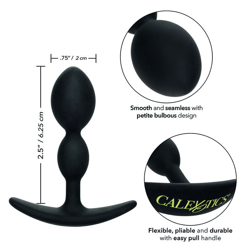 CALEXOTICS - BOUNDLESS 2X TEARDROP PLUG - NOCTURNA DESIRES