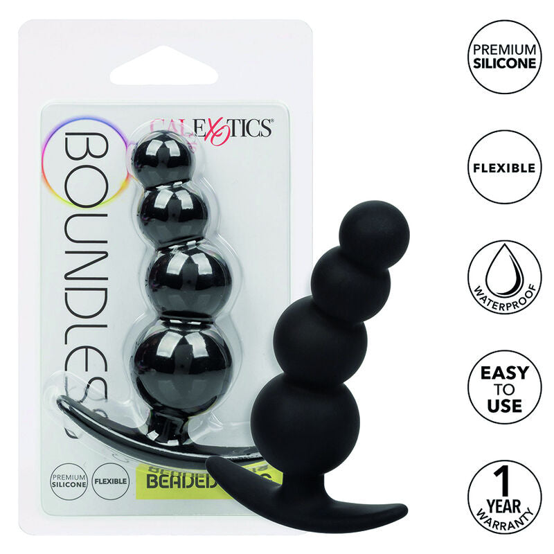 CALEXOTICS - BOUNDLESS BEADED PLUG - NOCTURNA DESIRES