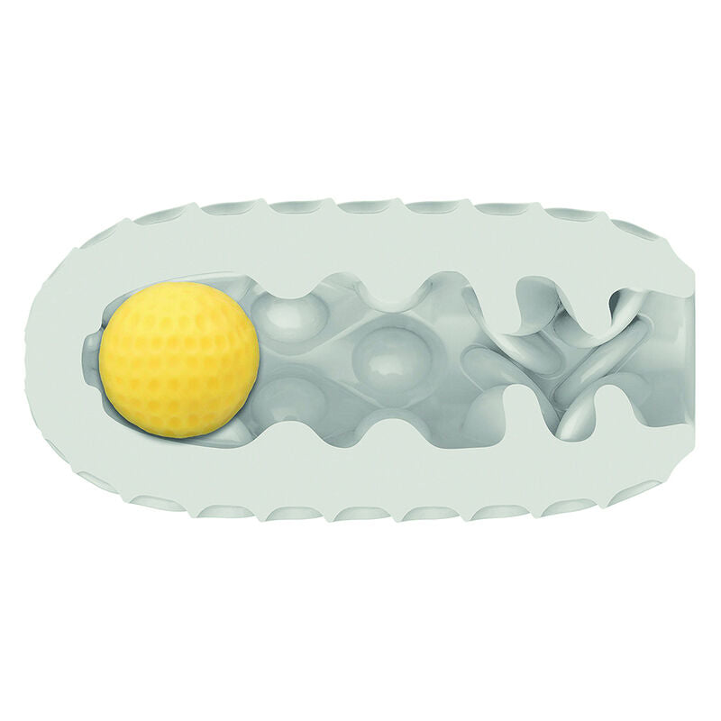 CALEXOTICS - BOUNDLESS REVERSIBLE SQUISHY BALL STROKE GREY - NOCTURNA DESIRES