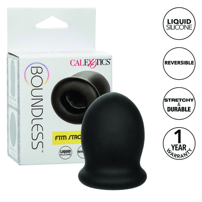 CALEXOTICS - BOUNDLESS FTM STROKER REVERSIBLE 5CM - NOCTURNA DESIRES