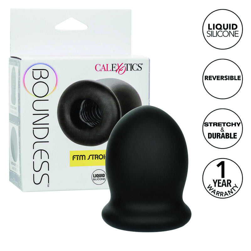 CALEXOTICS - BOUNDLESS FTM STROKER REVERSIBLE 7CM - NOCTURNA DESIRES