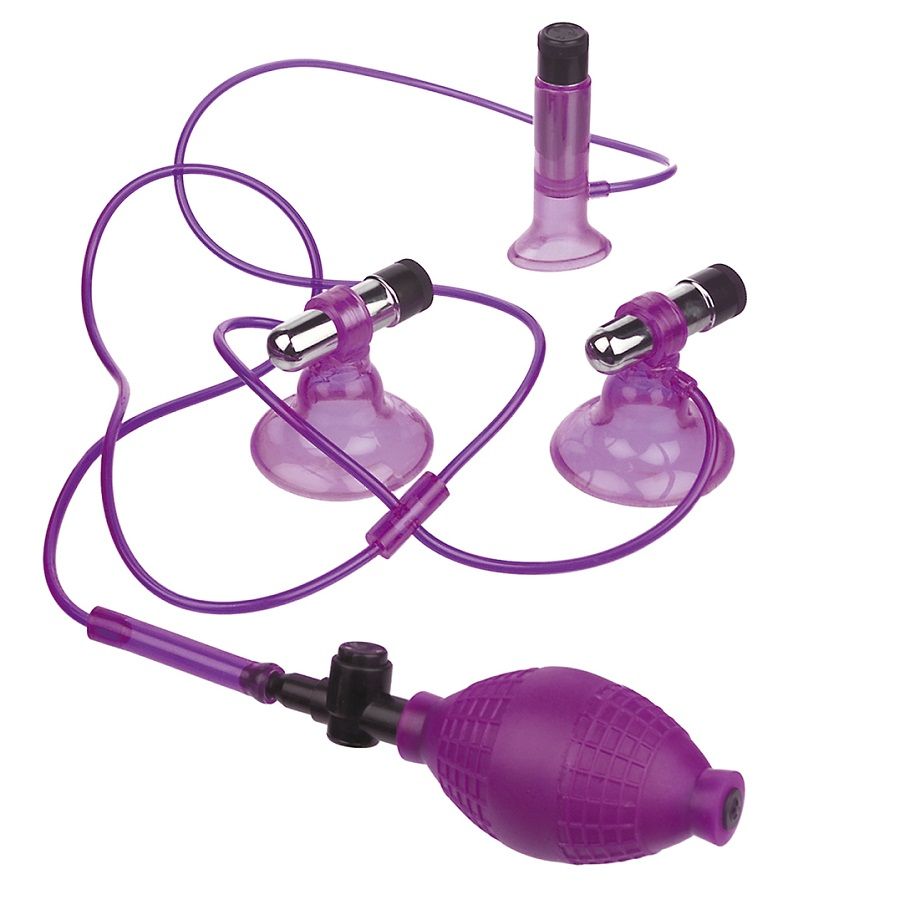FETISH FANTASY SERIES - TRIPLE SUCTION VIBRATOR FETISH FANTASY SERIES NOCTURNA DESIRES