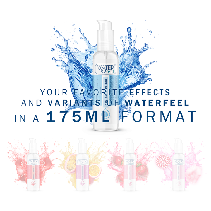 WATERFEEL - NATURAL LUBRICANT 175 ML - NOCTURNA DESIRES
