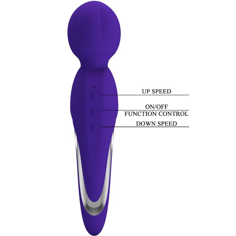PRETTY LOVE - WALTER VIBRATOR WAND PURPLE - NOCTURNA DESIRES