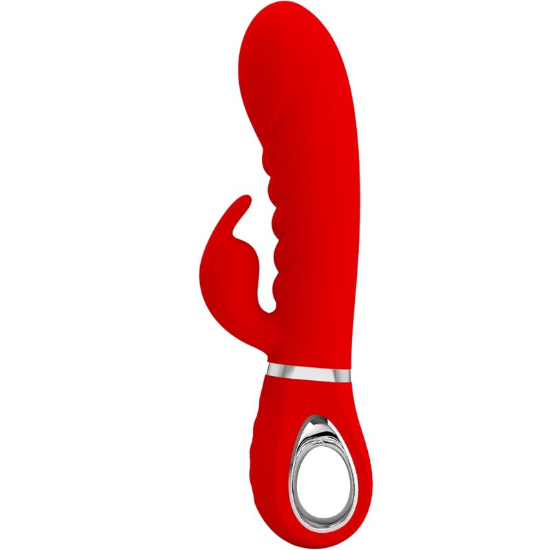 PRETTY LOVE - PRESCOTT MULTIFUNCTION G-SPOT VIBRATOR RED - NOCTURNA DESIRES