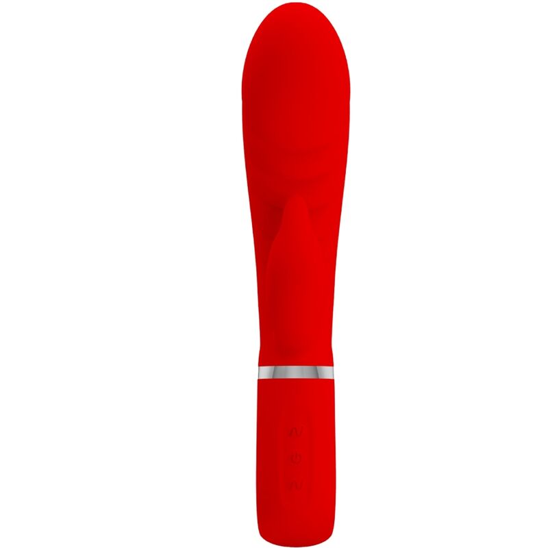 PRETTY LOVE - PRESCOTT MULTIFUNCTION G-SPOT VIBRATOR RED - NOCTURNA DESIRES