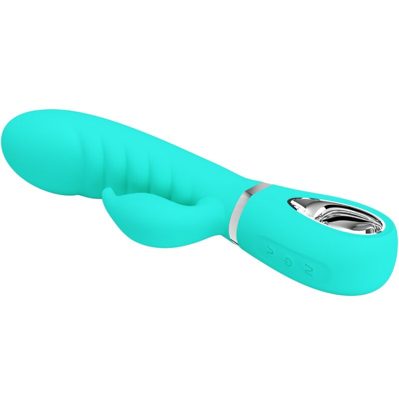 PRETTY LOVE - PRESCOTT MULTIFUNCTION G-SPOT VIBRATOR AQUA GREEN - NOCTURNA DESIRES