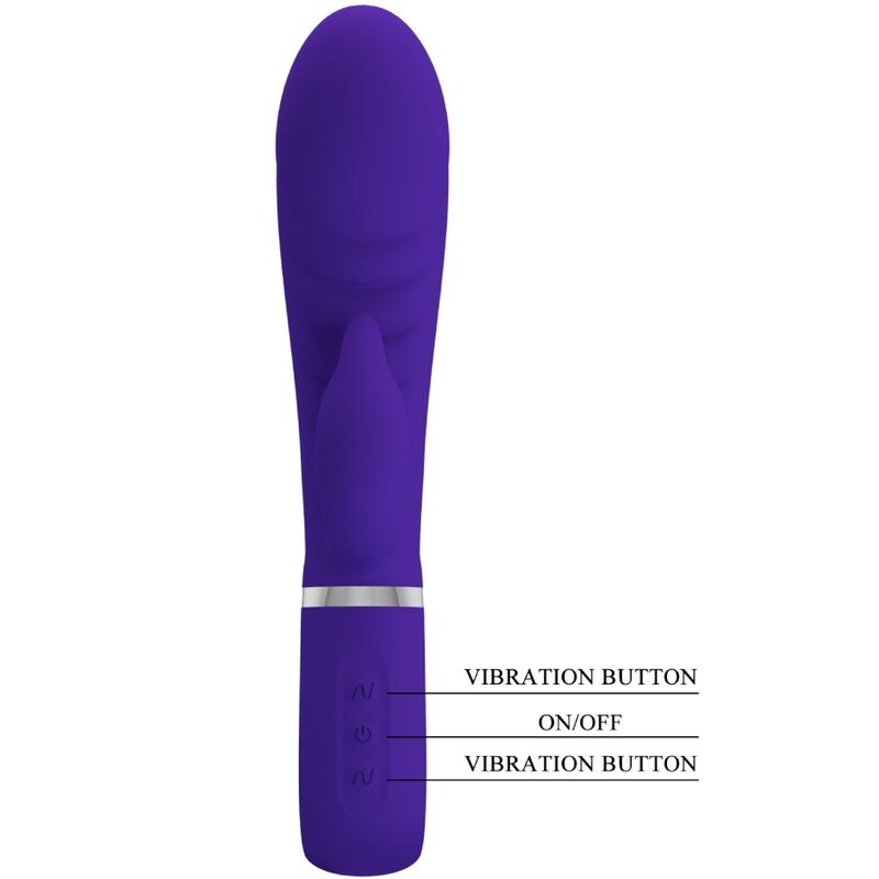 PRETTY LOVE - PRESCOTT MULTIFUNCTION G-SPOT VIBRATOR PURPLE - NOCTURNA DESIRES