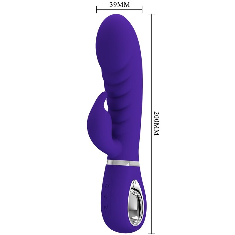 PRETTY LOVE - PRESCOTT MULTIFUNCTION G-SPOT VIBRATOR PURPLE - NOCTURNA DESIRES