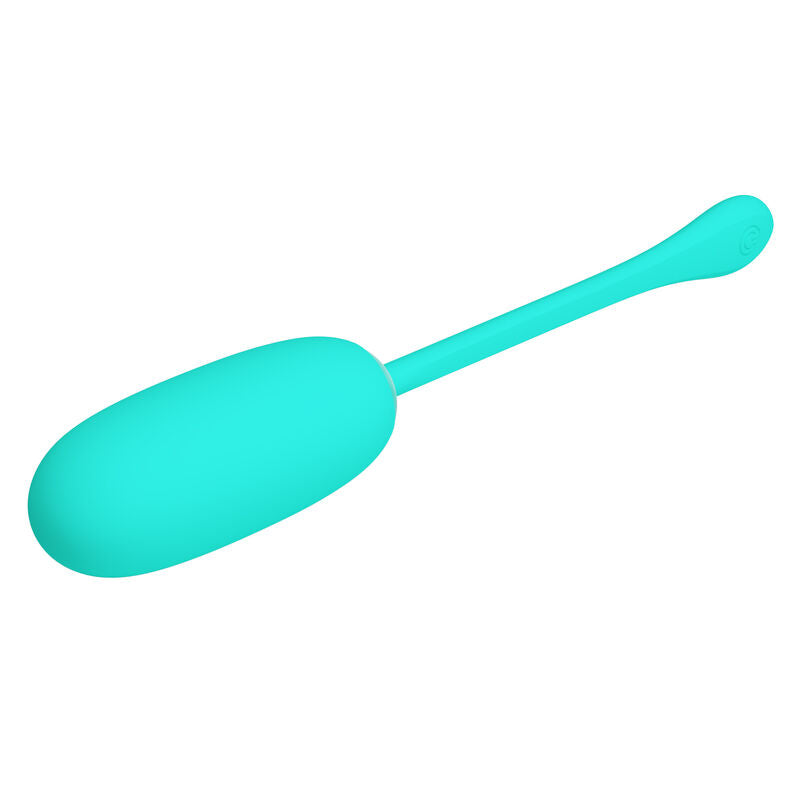 PRETTY LOVE - JULIUS WATERPROOF-RECHARGEABLE VIBRATING EGG AQUA GREEN - NOCTURNA DESIRES