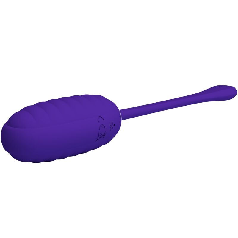 PRETTY LOVE - KIRK RECHARGEABLE VIBRATING EGG PURPLE - NOCTURNA DESIRES