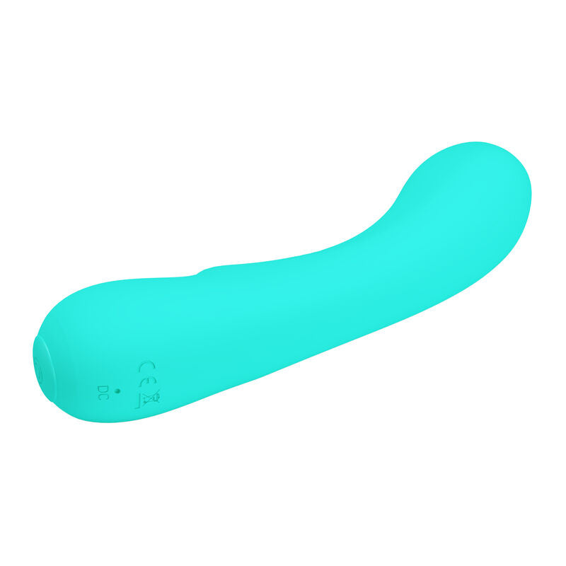 PRETTY LOVE - PRESCOTT RECHARGEABLE VIBRATOR AQUA GREEN - NOCTURNA DESIRES