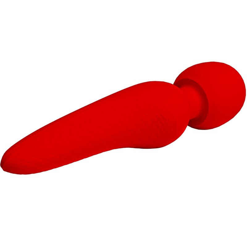 PRETTY LOVE - MEREDITH MASSAGER 12 VIBRATION MODES RED - NOCTURNA DESIRES